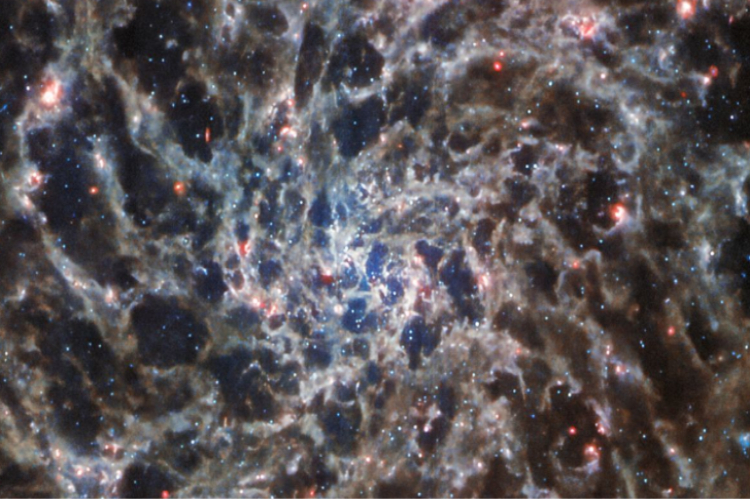กาแล็กซีกังหันจับภาพใน ‘รายละเอียดที่ไม่เคยมีมาก่อน’